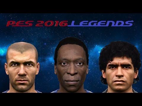 مجموعة كاملة من 160 لاعبًا كلاسيكيًا في لعبة Pes 2017 