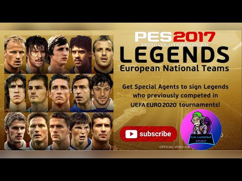 PES 2017 Classic Legend Facepack للمعاينة فقط 