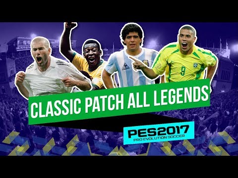 BEST CLASSIC PATCH ALL LEGENDS PES 2017 PC 