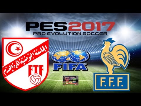 PS4 PES 2017 Gameplay Classic Tunisie 1978 Vs Classic France HD 