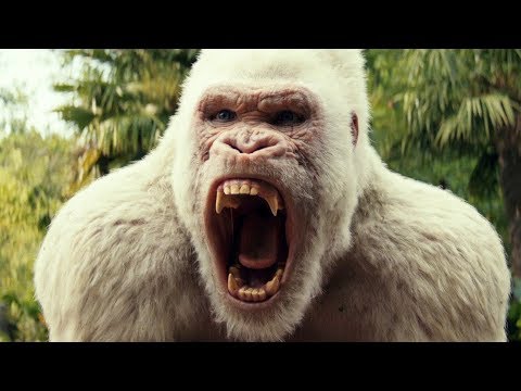 Rampage 2018 George Shows Middle Finger Scene Movie Clip HD 