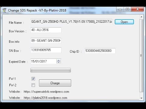 الاصدار الجديد من برنامج Change SDS Repack V7 By Platini لتجديد الدنغل مجانا 