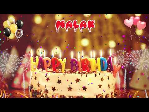 MALAK Happy Birthday Song Happy Birthday Malak أغنية عيد ميلاد فتاة عربية 