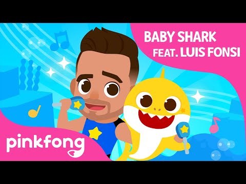 Baby Shark Featuring Luis Fonsi Baby Shark Song Pinkfong Songs For Children 
