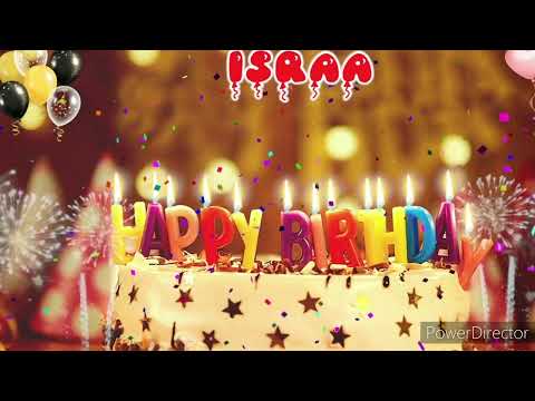 Happy Birthday Israa Esraa Song اغنية عيد ميلاد سعيد اسراء 