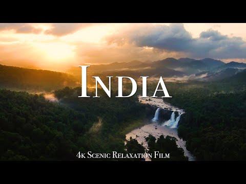 India 4K Scenic Relaxation Film With Calming Music 