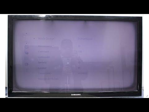 إصلاح مشكل صورة بيضاء في تلفاز سامسونج SAMSUNG UA32D5000 