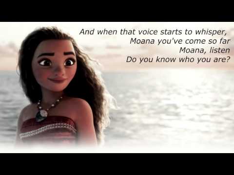 I Am Moana Lyric Video Song Of The Ancestors 