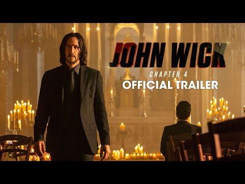 John Wick Chapter 4 2023 Movie Official Trailer Keanu Reeves Donnie Yen Bill Skarsgård 