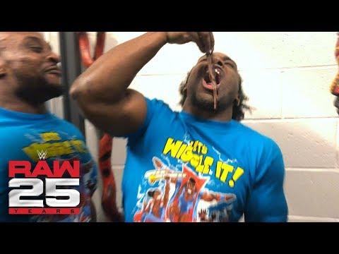 Boogeyman Feeds Xavier Woods A Handful Of Worms Raw 25 Fallout Jan 23 2018 