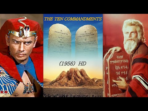 The Ten Commandments 1956 HD Biblical Epic Movies 