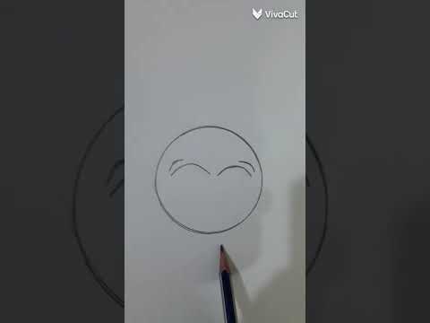 رسم أيموجي يضحك 