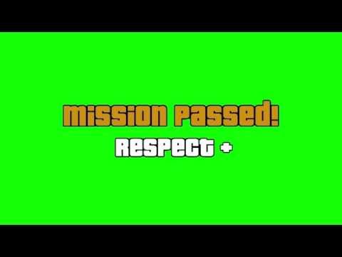 GTA Mission Passed Green Screen 