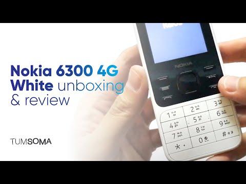 Nokia 6300 4G White Unboxing Review 