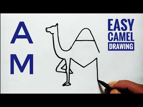 Kids Easy Camel Drawing Kids Camel Drawing Idea Drawing Camel Easy Step By Step Onlinedrawing 