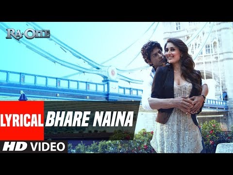 Bhare Naina With Lyrics Ra One ShahRukh Khan Kareena Kapoor 