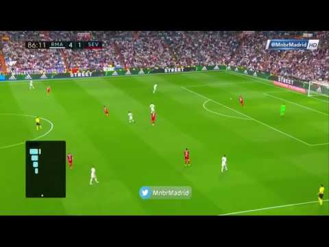 تيكي تاكا ريال مدريد ضد اشبيلية 1 4 وجنون فهد العتيبي 