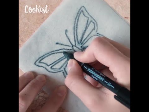 How To Make Chocolate Butterflies For Easy Cake Decorating 