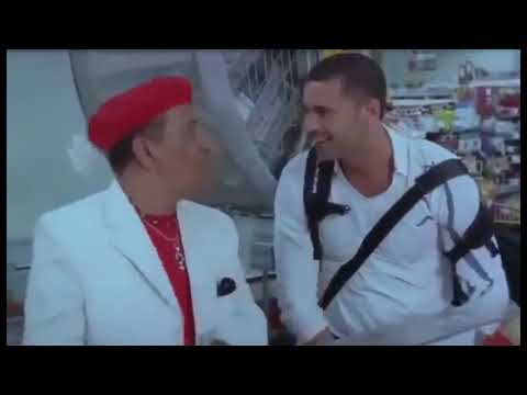 مشهد كوميدي من فيلم الرهينة لأحمد عز 