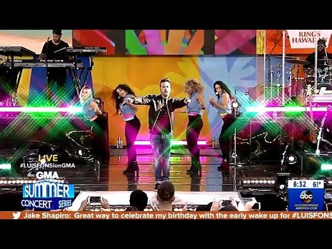 Luis Fonsi Performs Calypso Live On GMA 