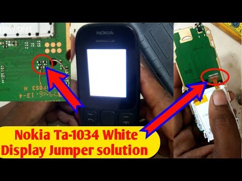 Nokia Ta 1034 White Display Solution In Hindi 2019 