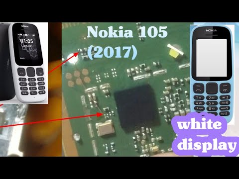 Nokia Ta 1034 White Lcd Solution Nokia 105 White Display Problem 