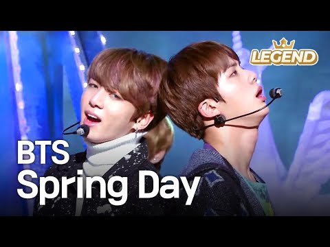 BTS Spring Day Music Bank 