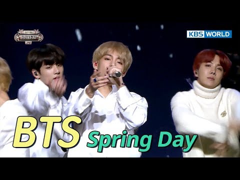 BTS مقدمة يوم الربيع BTS Spring Day SUB ENG CHN 2017 KBS Song Festival 