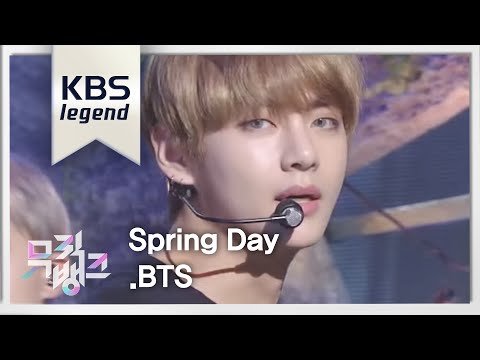 방탄소년단 BTS 봄날 Spring Day L 뮤직뱅크 Music Bank 20170224 