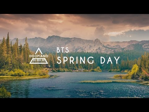 BTS BTS Spring Day Piano String إصدار الأوركسترا 