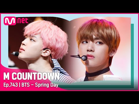 BTS Spring Day S Class Special M Countdown EP 743 