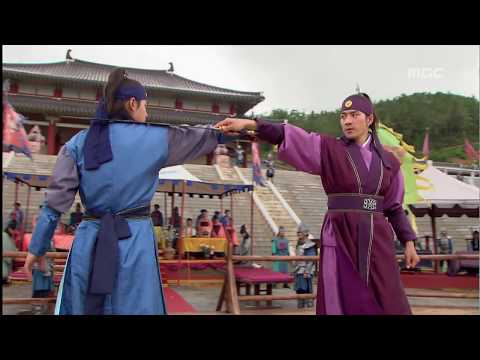 고구려 사극판타지 주몽 Jumong 검술 대결 주몽의 실력에 놀란 사람들 