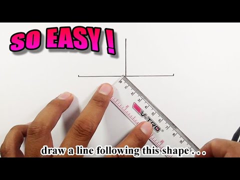 How To Draw A Star With A Ruler Easy Drawings 
