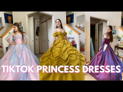 Best Of Disney Barbie Princess Dresses DIY Sewing Fashion TikTok Compilation 