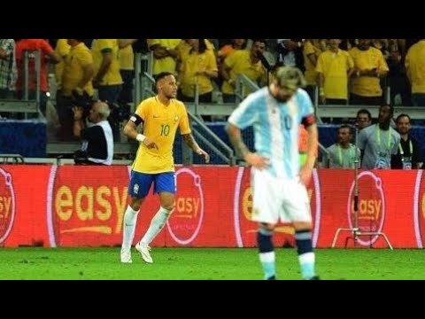 ملخص مباراة البرازيل والأرجنتين 3 0 بتعليق رؤوف خليف تصفيات كأس العالم 2018 HD 