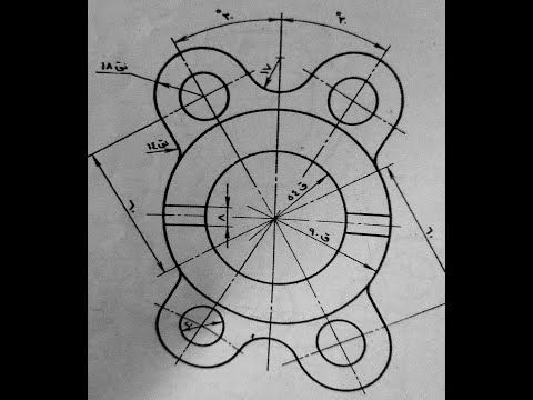 العمليات الهندسية رسم فنى المعهد الفنى الصناعى كلية تعليم صناعى اعدادى هندسة معهد مساحة 