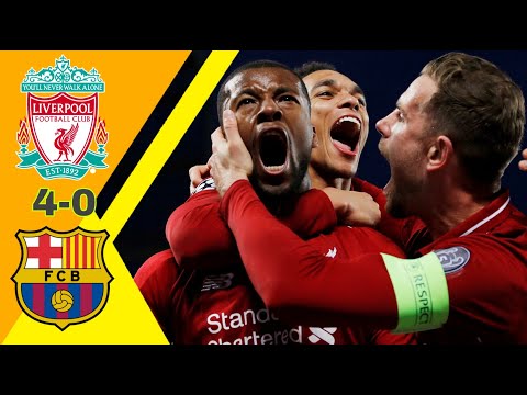 ريمونتادا تاريخية ليفربول برشلونة 4 0 دوري أبطال أوروبا 2019 وجنون عصام الشوالي جودة عالية 1080 