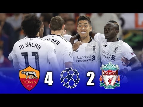 ملخص مباراة ليفربول وروما 2 4 جنون عصام الشوالي اياب نصف نهائي دوري ابطال اوروبا HD 