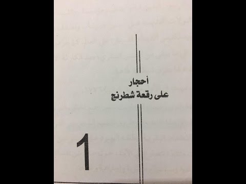 مراحل المؤامرة، كتاب حجارة على رقعة الشطرنج، الفصل الأول 