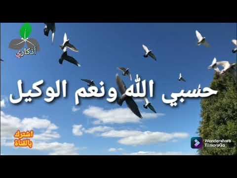 حسبي الله ونعم الوكيل. تكررت أكثر من 3000 مرة 