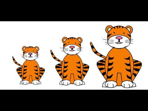 تعليم رسم نمر سهل خطوة بخطوة برنامج الرسام 1How To Draw A Tiger For Kids 