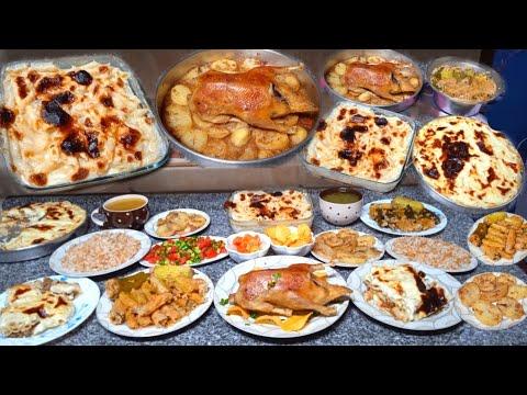 سفرة الدفا في عز الشتا وكله كوم والحلو كوم تاني خااالص افكار عزومات رمضان 
