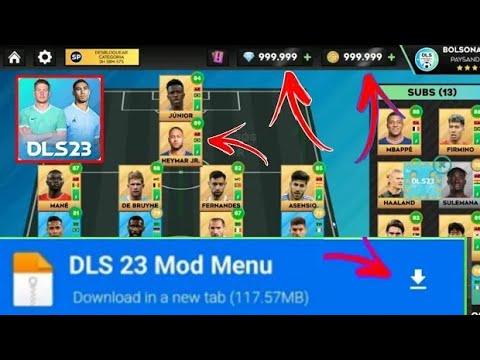 وأخيرا كيفية تهكير لعبة Dream League 2023 DLS 23 بعد التحديث الأخير 