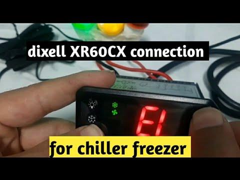 اتصال ديكسيل XR60CX ديكسيل برمجة الحرارة Zkrefrigerationhvac 