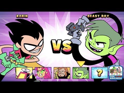 Teen Titans Go Jump Jousts Who Is The Best Gamer In The Tower CN Games 