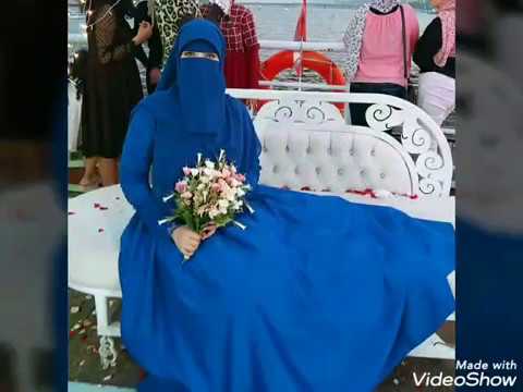 تيك توك عروسه منتقبه منتقبات فرح اسلامي نقاب عروسه فرح اسلامي 