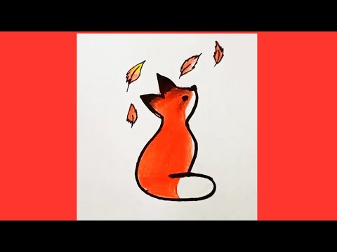 Draw Fox رسم ثعلب 