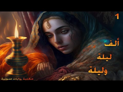 كتاب ألف ليلة وليلة مسموع الجزء الأول نسخة أصلية نادرة الحاشية 18 