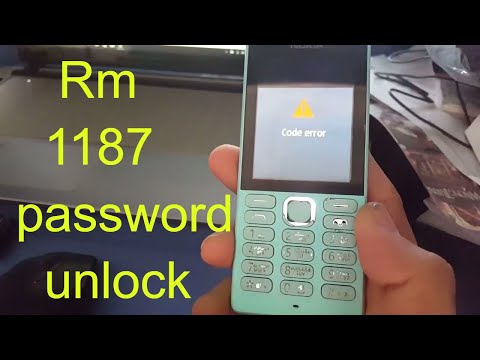 Rm 1187 Nokia Model Password Unlock 216 Security Code Reset 