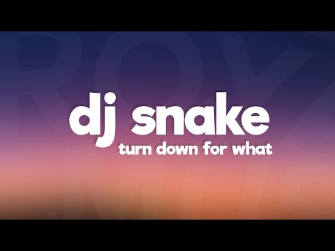 DJ Snake Lil Jon Turn Down For What Lyrics 